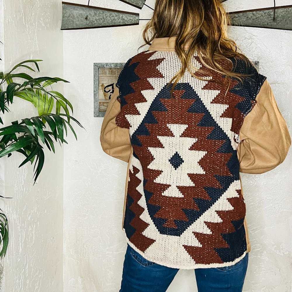 Mocha Aztec Jacket